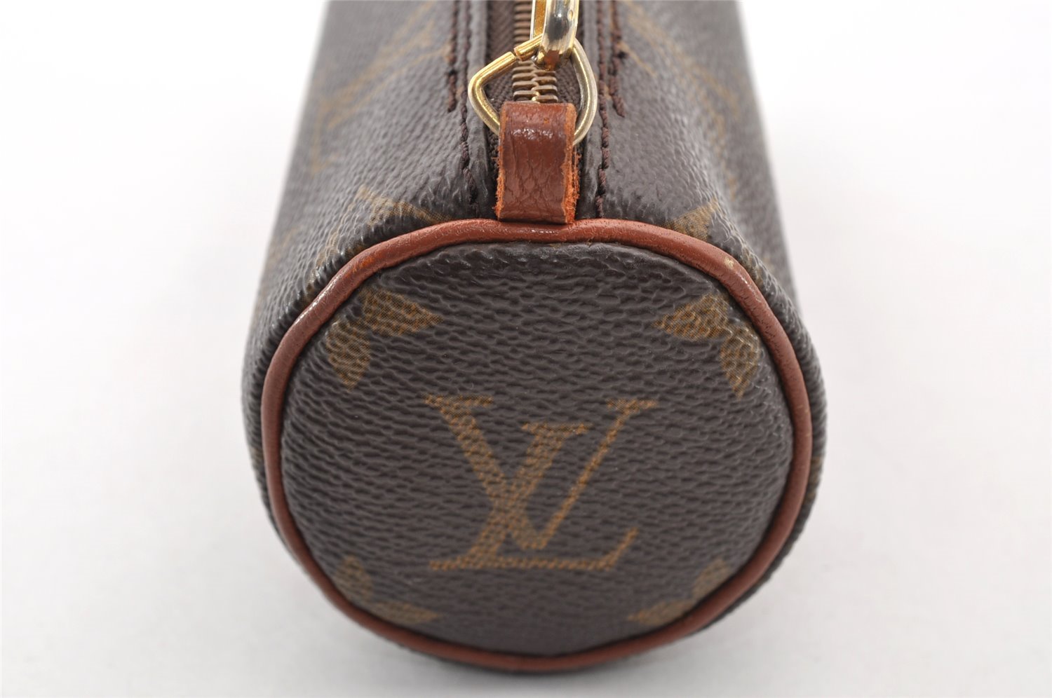 Authentic Louis Vuitton Monogram Papillon Pouch Old Model LV 8338I