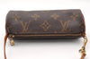 Authentic Louis Vuitton Monogram Papillon Pouch Old Model LV 8338I