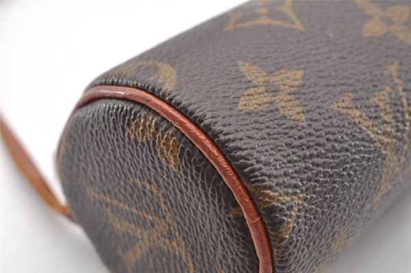 Authentic Louis Vuitton Monogram Papillon Pouch Old Model LV 8338I