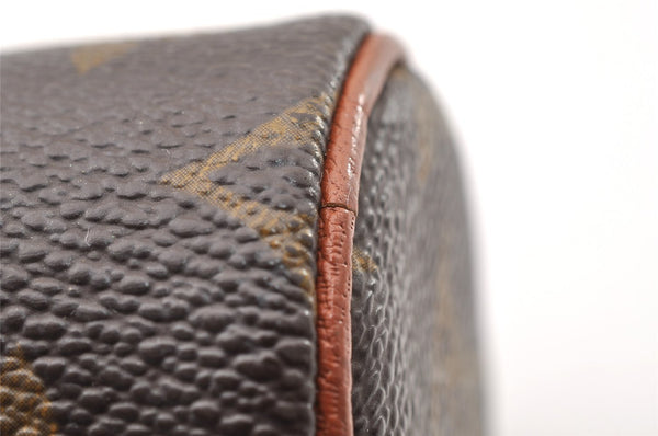 Authentic Louis Vuitton Monogram Papillon Pouch Old Model LV 8338I