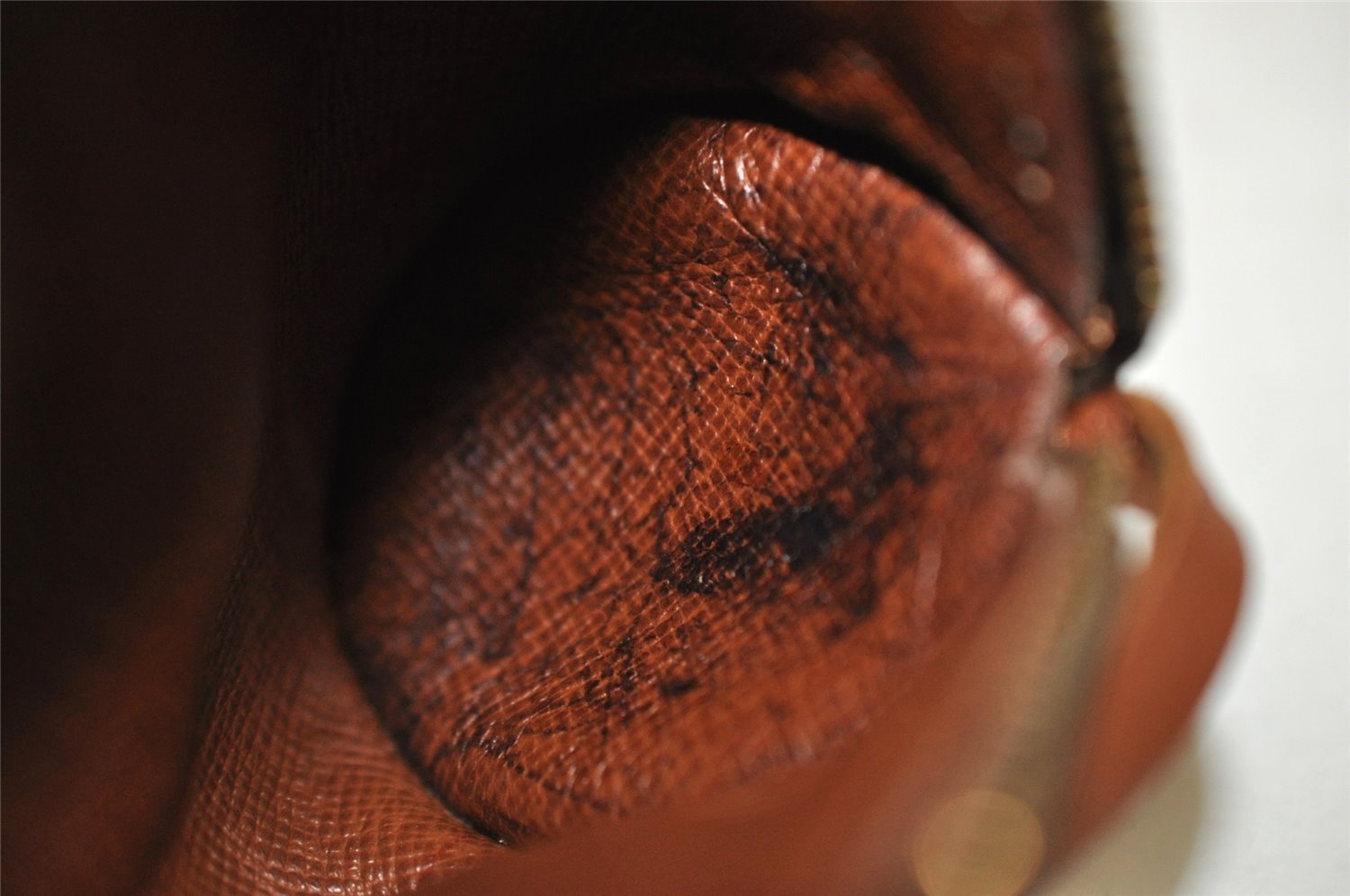 Authentic Louis Vuitton Monogram Papillon Pouch Old Model LV 8338I