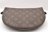 Auth Louis Vuitton Monogram Trousse Demi Ronde 23 Cosmetic Pouch M47520 LV 8340I