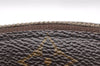 Auth Louis Vuitton Monogram Trousse Demi Ronde 23 Cosmetic Pouch M47520 LV 8340I