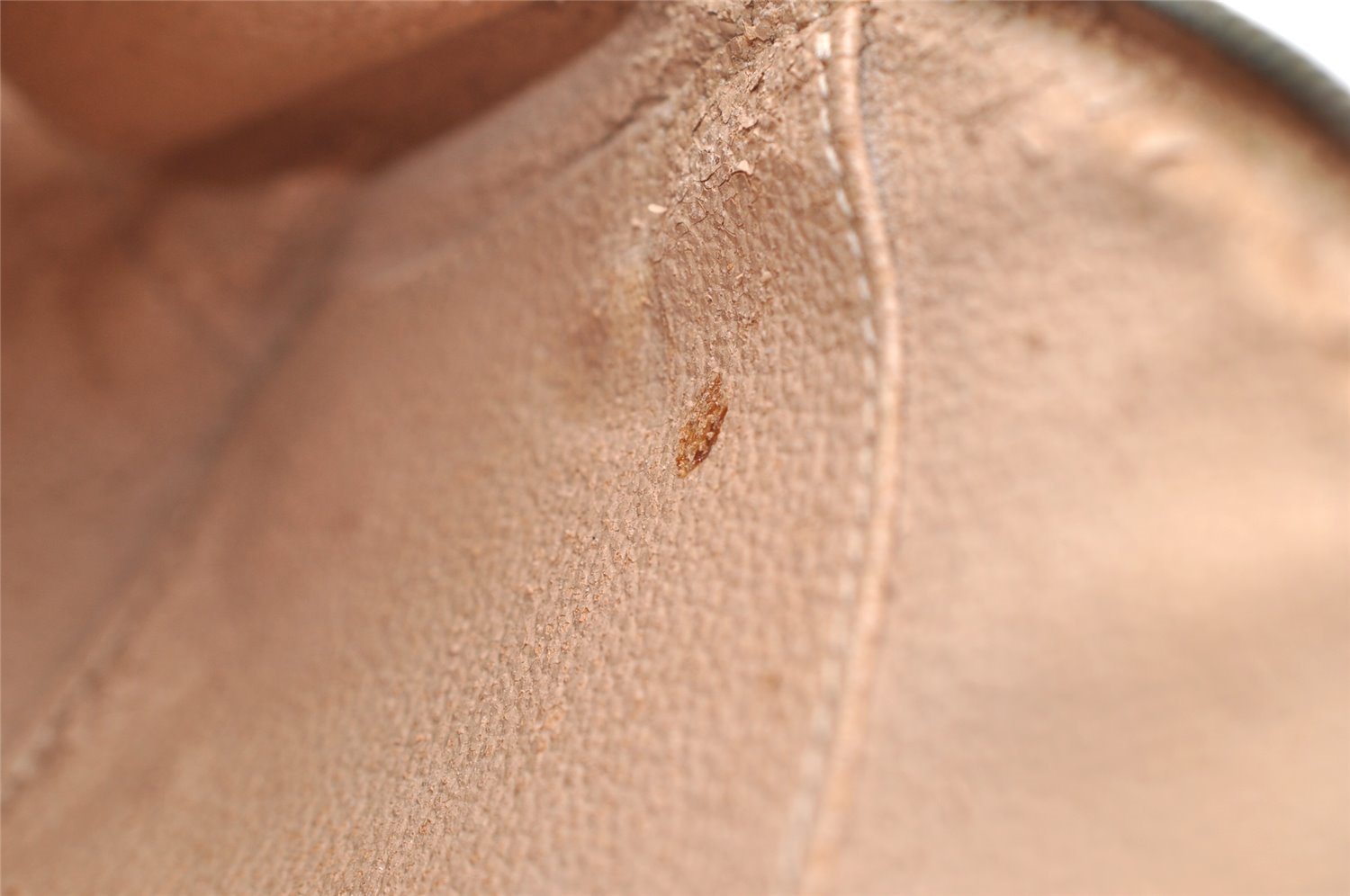 Auth Louis Vuitton Monogram Trousse Demi Ronde 23 Cosmetic Pouch M47520 LV 8340I