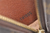 Auth Louis Vuitton Monogram Trousse Demi Ronde 23 Cosmetic Pouch M47520 LV 8340I