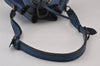 Authentic Louis Vuitton Epi Petit Noe Shoulder Drawstring Bag M44105 Blue 8340J