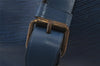 Authentic Louis Vuitton Epi Petit Noe Shoulder Drawstring Bag M44105 Blue 8340J