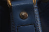Authentic Louis Vuitton Epi Petit Noe Shoulder Drawstring Bag M44105 Blue 8340J
