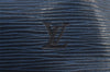 Authentic Louis Vuitton Epi Petit Noe Shoulder Drawstring Bag M44105 Blue 8340J