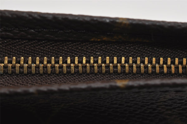 Authentic Louis Vuitton Monogram Poche Toilette 19 M47544 Cosmetics Pouch 8342I