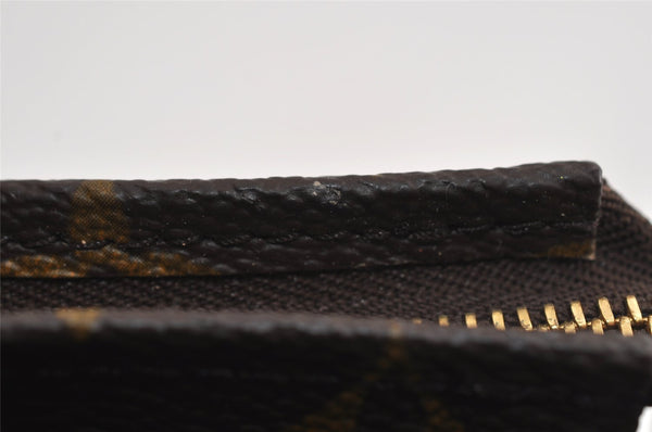 Authentic Louis Vuitton Monogram Poche Toilette 19 M47544 Cosmetics Pouch 8342I