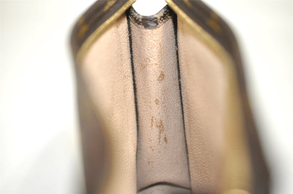 Authentic Louis Vuitton Monogram Poche Toilette 19 M47544 Cosmetics Pouch 8342I