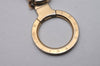 Auth Louis Vuitton Porte Cles Confidence Charm Key Ring Gold M65088 LV 8343I