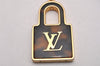 Auth Louis Vuitton Porte Cles Confidence Charm Key Ring Gold M65088 LV 8343I