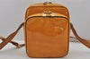 Auth Louis Vuitton Vernis Wooster Shoulder Cross Body Bag Yellow M91075 LV 8343J