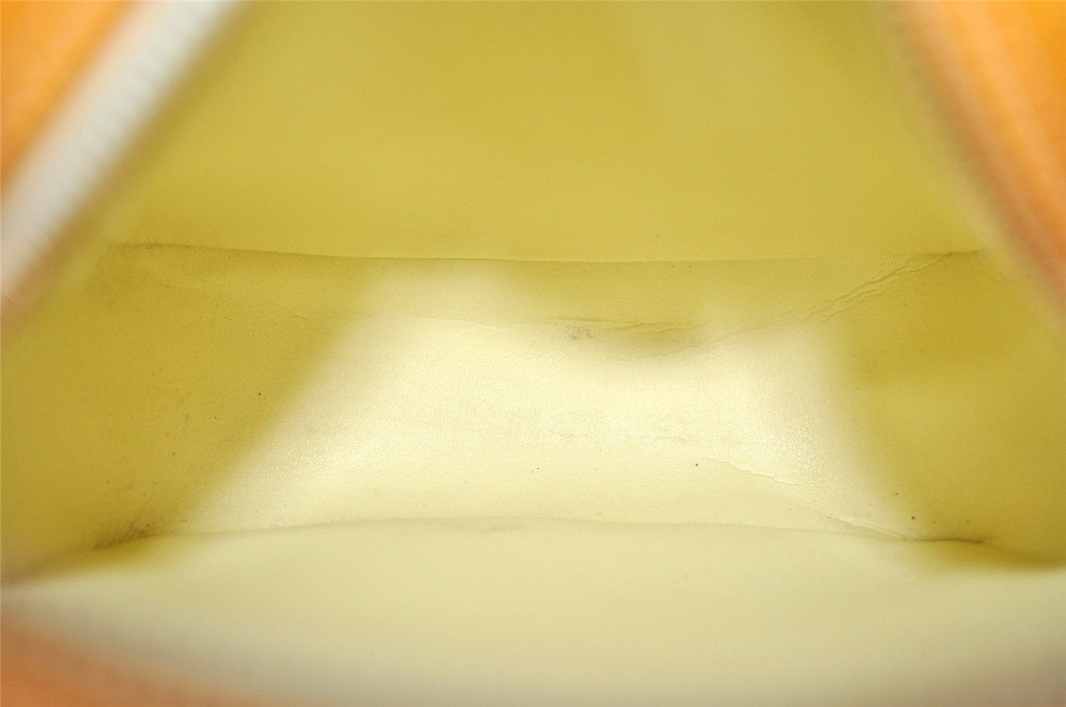 Auth Louis Vuitton Vernis Wooster Shoulder Cross Body Bag Yellow M91075 LV 8343J