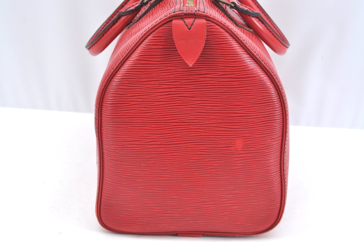 Authentic Louis Vuitton Epi Speedy 30 Hand Boston Bag Red M43007 LV 8344G