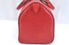 Authentic Louis Vuitton Epi Speedy 30 Hand Boston Bag Red M43007 LV 8344G