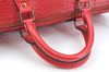 Authentic Louis Vuitton Epi Speedy 30 Hand Boston Bag Red M43007 LV 8344G