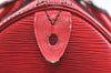 Authentic Louis Vuitton Epi Speedy 30 Hand Boston Bag Red M43007 LV 8344G