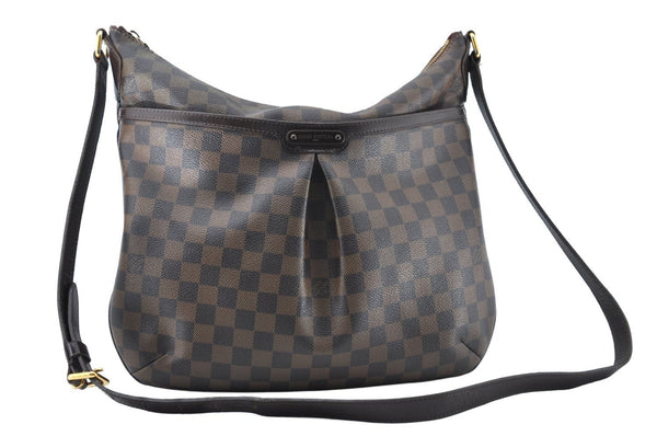 Authentic Louis Vuitton Damier Bloomsbury GM Shoulder Cross Bag N42250 LV 8345M