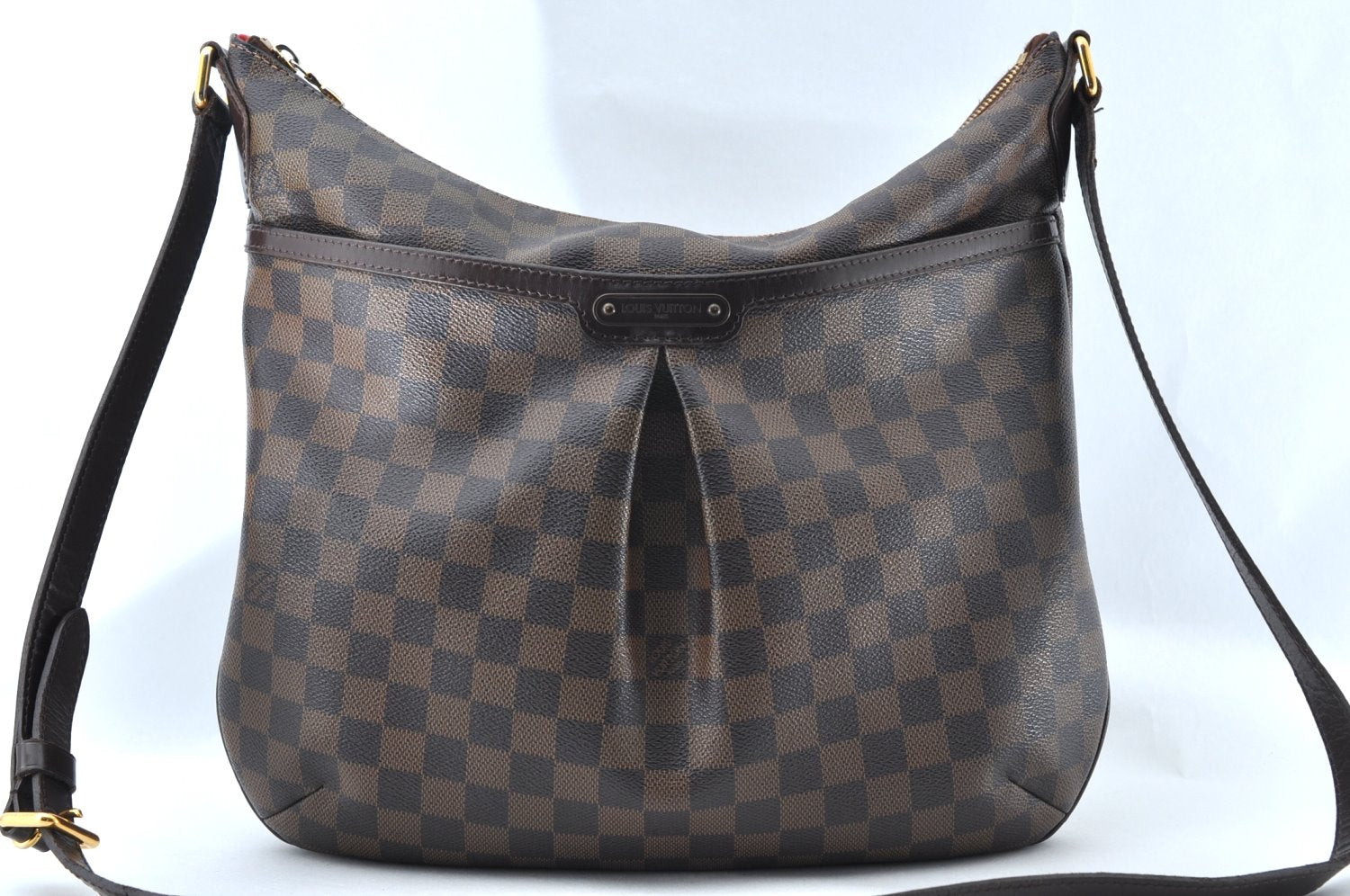 Authentic Louis Vuitton Damier Bloomsbury GM Shoulder Cross Bag N42250 LV 8345M