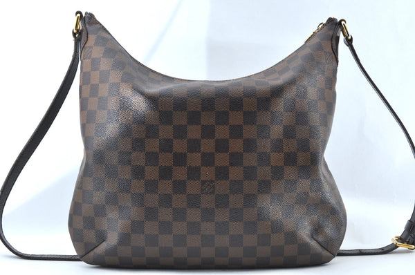 Authentic Louis Vuitton Damier Bloomsbury GM Shoulder Cross Bag N42250 LV 8345M