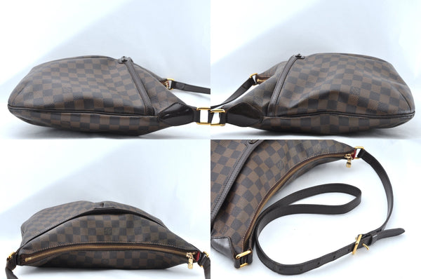 Authentic Louis Vuitton Damier Bloomsbury GM Shoulder Cross Bag N42250 LV 8345M