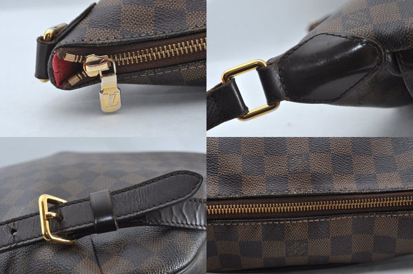 Authentic Louis Vuitton Damier Bloomsbury GM Shoulder Cross Bag N42250 LV 8345M