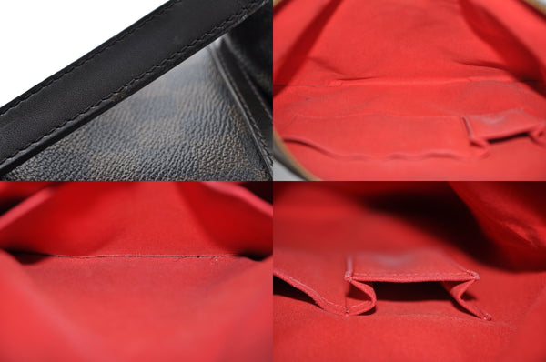 Authentic Louis Vuitton Damier Bloomsbury GM Shoulder Cross Bag N42250 LV 8345M