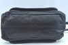Authentic Chloe Paraty Medium 2Way Shoulder Hand Bag Purse Leather Black 8346I