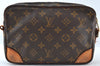 Auth Louis Vuitton Monogram Trocadero 23 Shoulder Cross Bag M51276 LV Junk 8346M