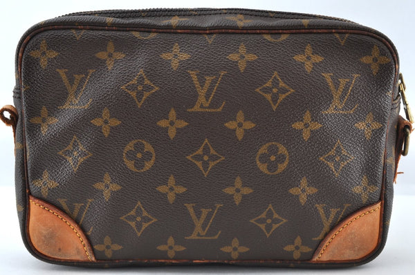 Auth Louis Vuitton Monogram Trocadero 23 Shoulder Cross Bag M51276 LV Junk 8346M