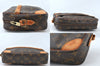 Auth Louis Vuitton Monogram Trocadero 23 Shoulder Cross Bag M51276 LV Junk 8346M