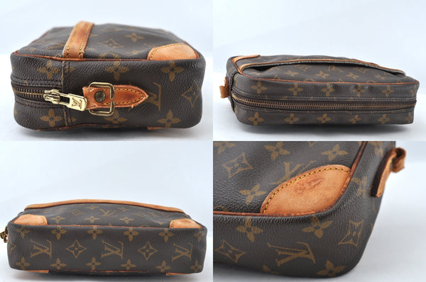 Auth Louis Vuitton Monogram Trocadero 23 Shoulder Cross Bag M51276 LV Junk 8346M