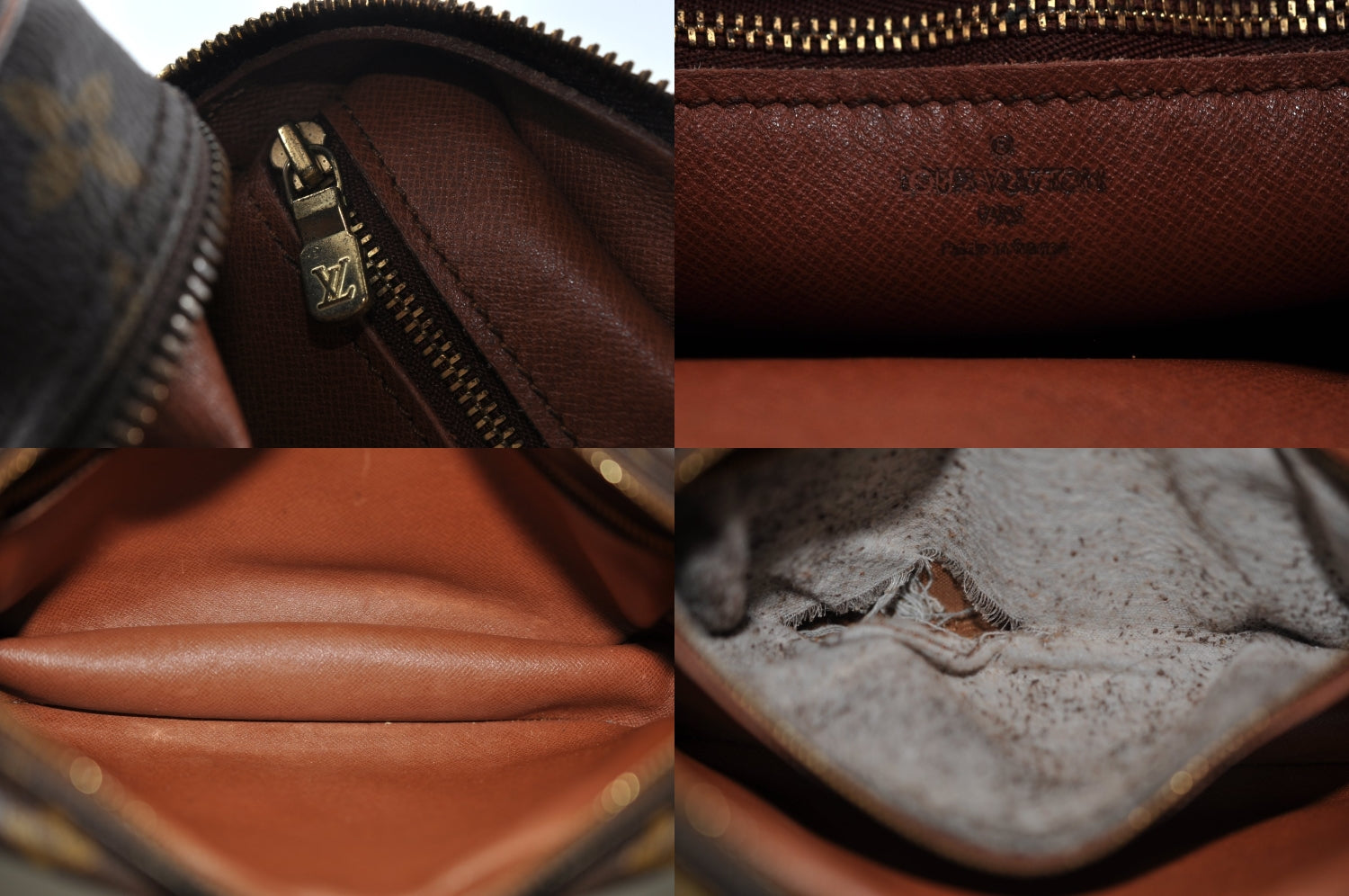 Auth Louis Vuitton Monogram Trocadero 23 Shoulder Cross Bag M51276 LV Junk 8346M