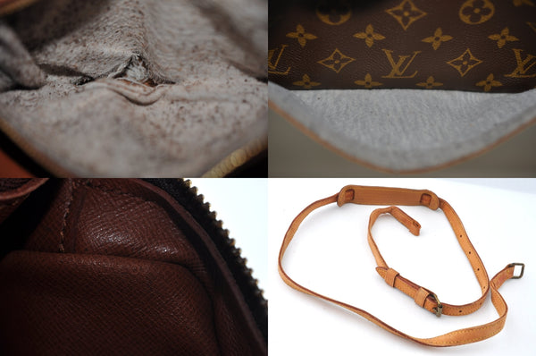 Auth Louis Vuitton Monogram Trocadero 23 Shoulder Cross Bag M51276 LV Junk 8346M