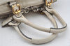 Authentic Chloe Vintage Paddington Leather Shoulder Hand Bag White 8349I