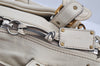 Authentic Chloe Vintage Paddington Leather Shoulder Hand Bag White 8349I