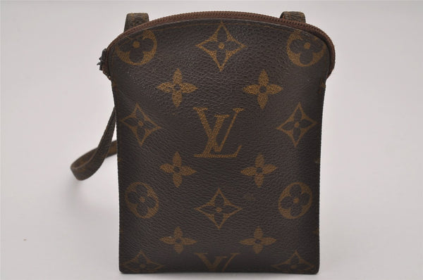 Authentic Louis Vuitton Monogram Pochette Secret M45484 Shoulder Bag Junk 8353I