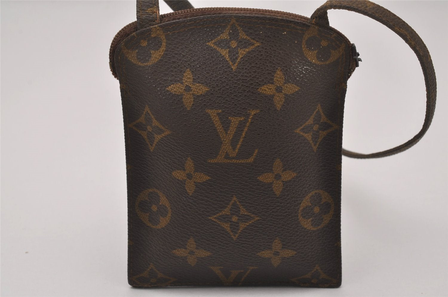 Authentic Louis Vuitton Monogram Pochette Secret M45484 Shoulder Bag Junk 8353I