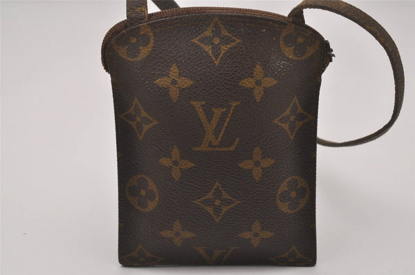 Authentic Louis Vuitton Monogram Pochette Secret M45484 Shoulder Bag Junk 8353I