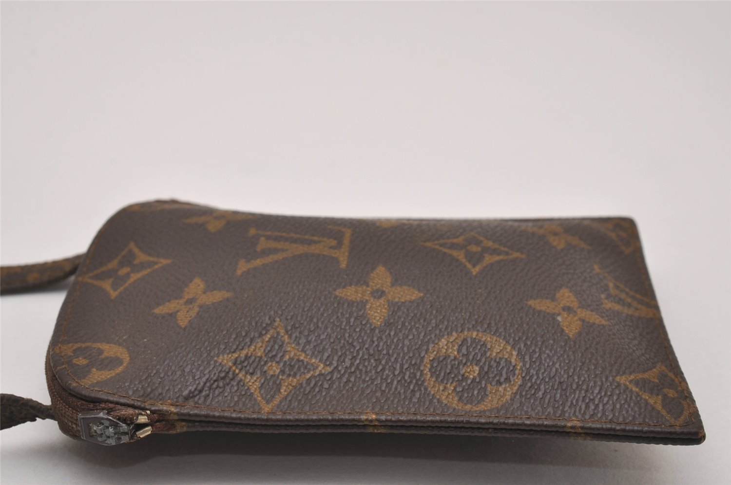 Authentic Louis Vuitton Monogram Pochette Secret M45484 Shoulder Bag Junk 8353I