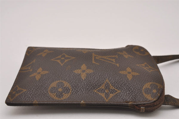Authentic Louis Vuitton Monogram Pochette Secret M45484 Shoulder Bag Junk 8353I