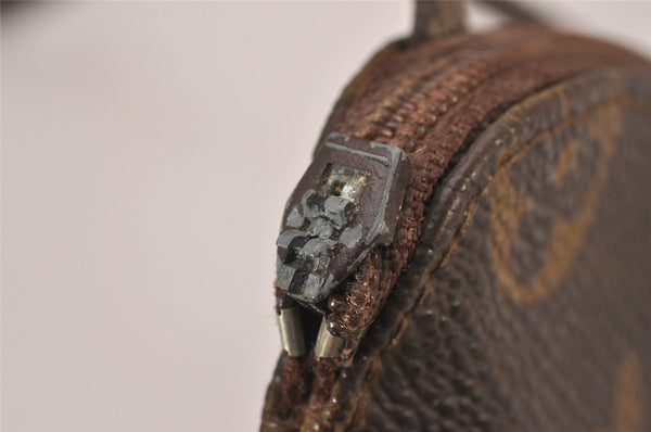 Authentic Louis Vuitton Monogram Pochette Secret M45484 Shoulder Bag Junk 8353I