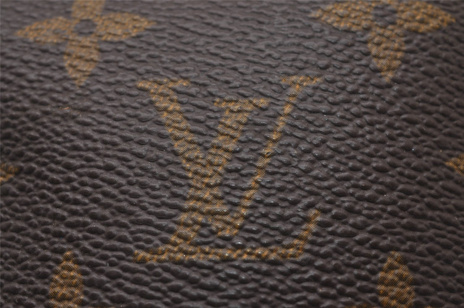 Authentic Louis Vuitton Monogram Pochette Secret M45484 Shoulder Bag Junk 8353I