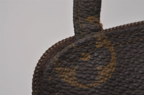 Authentic Louis Vuitton Monogram Pochette Secret M45484 Shoulder Bag Junk 8353I