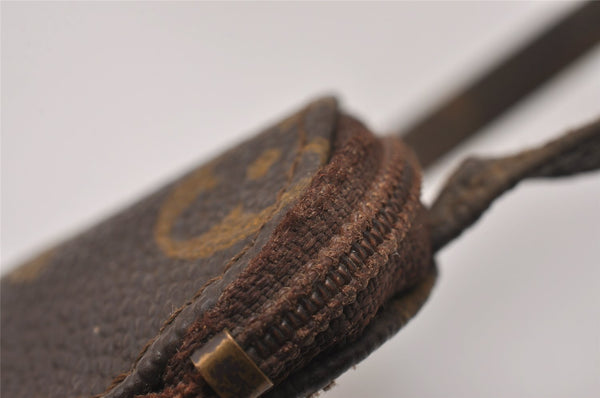 Authentic Louis Vuitton Monogram Pochette Secret M45484 Shoulder Bag Junk 8353I