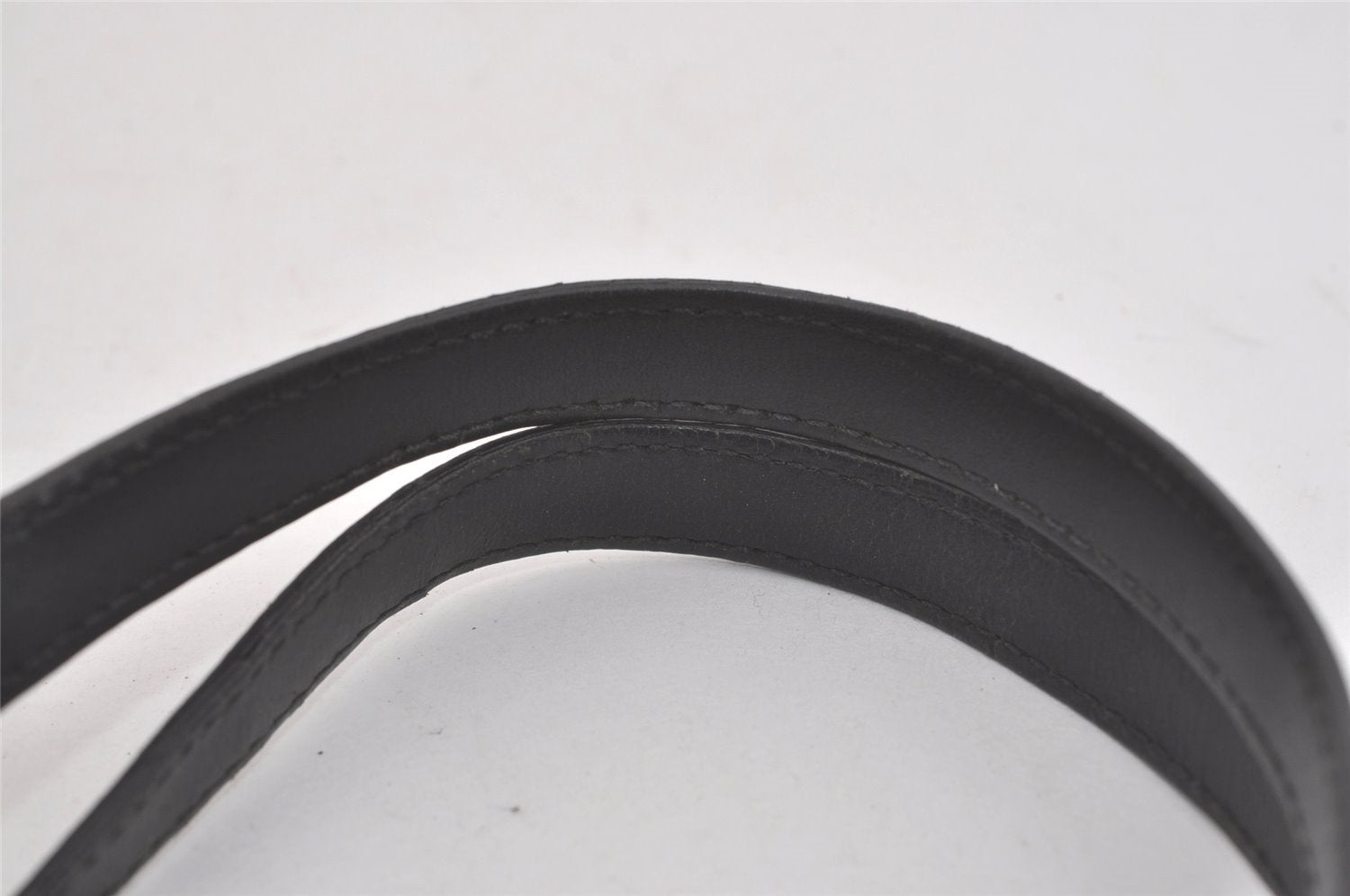 Authentic GUCCI Shoulder Hand Tote Bag GG Canvas Leather 31244 Black 8354I