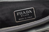 Authentic PRADA Vintage Nylon Tessuto Shoulder Hand Bag Purse Light Green 8354J